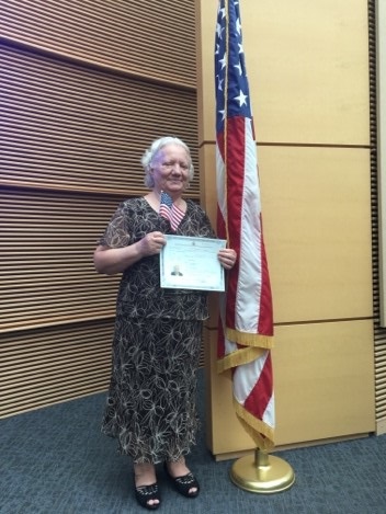 Mrs. H became a U.S. citizen on October 5, 2018 in Phoenix, AZ