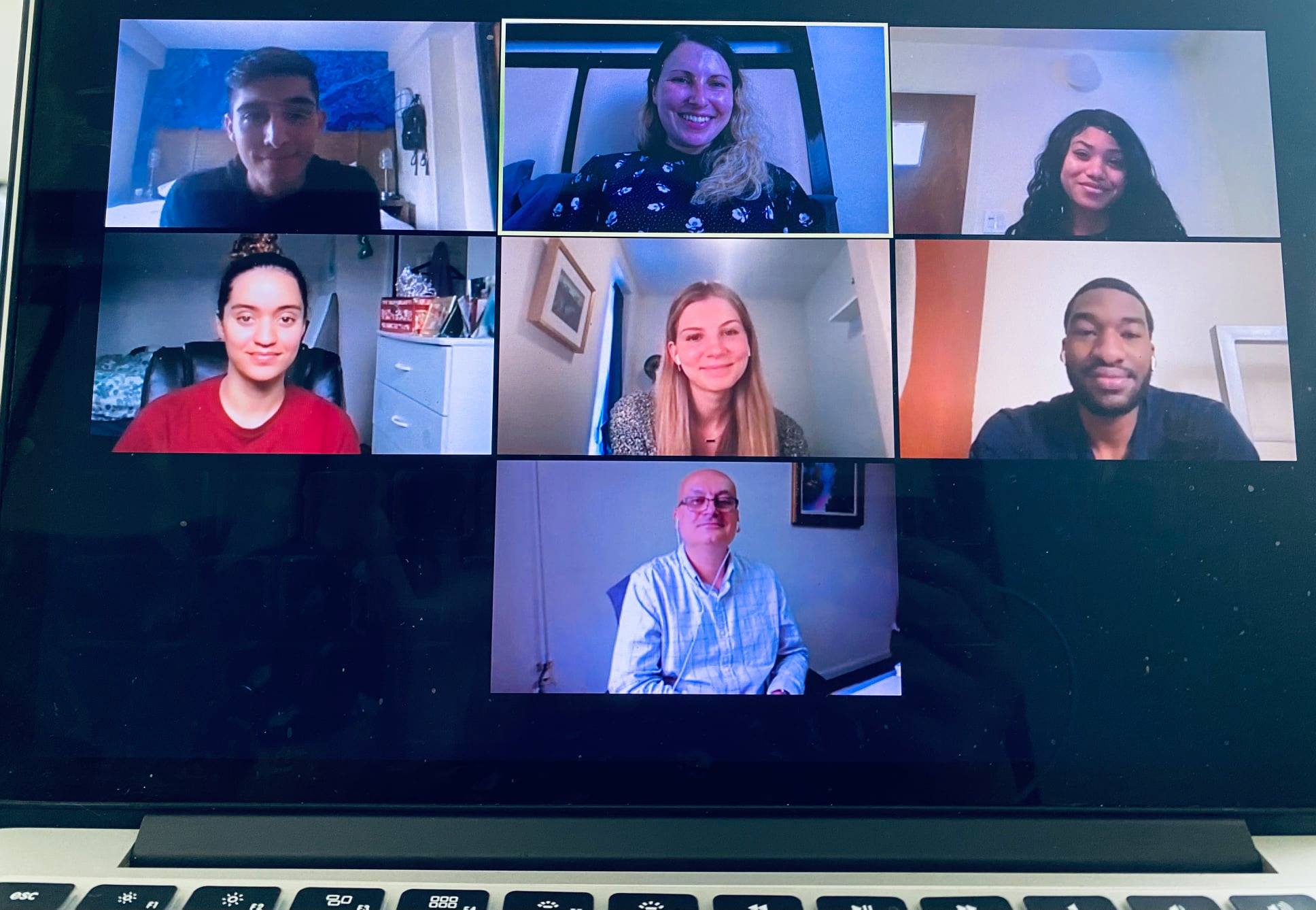 Summer Interns Team Video Call 2021 | Migration Resource Center