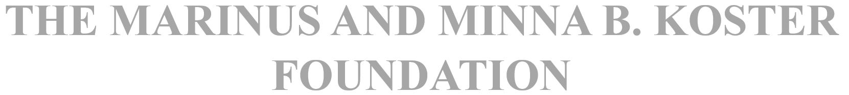 Koster Foundation Logo | Migration Resource Center Koster Foundation Logo | Migration Resource Center